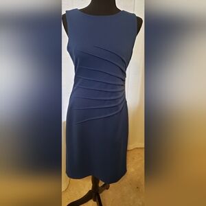 Ivanka Trump Sleeveless Royal Blue Dress